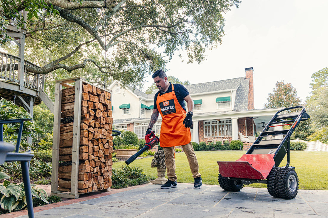 How to Store Firewood the Right Way (After It's Delivered)