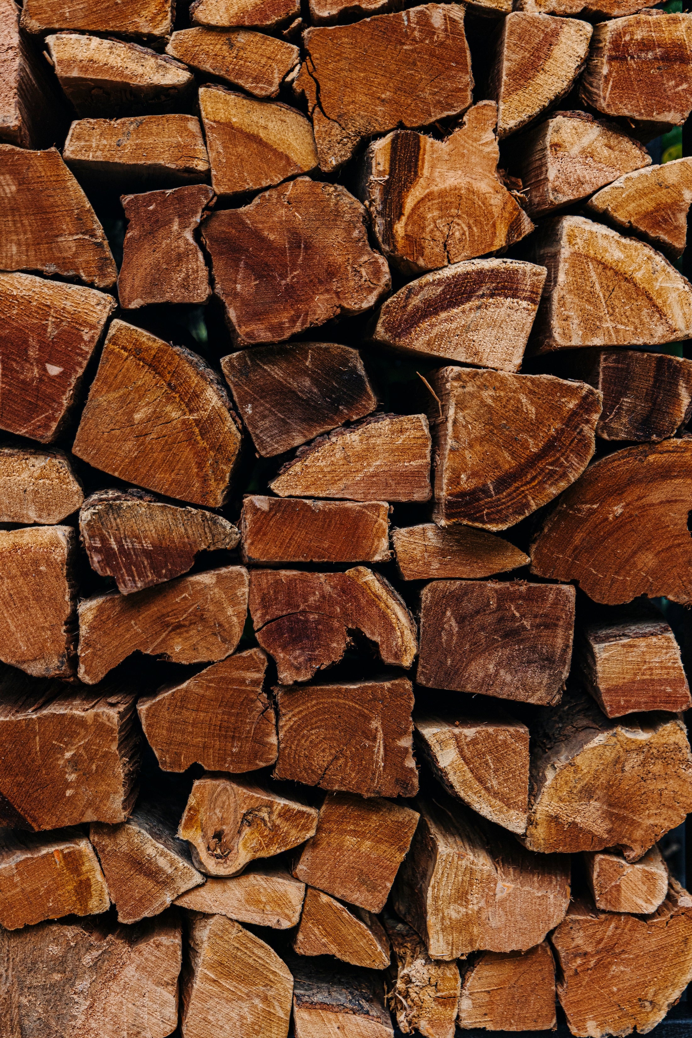Free Shipping | Buy Pre-Stacked & Kiln-Dried Cherry Firewood Rack